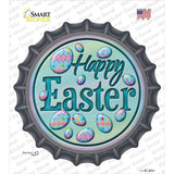 Happy Easter with Eggs Novelty Bottle Cap Sticker Decal
