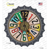 License Plate Strip Clock Novelty Bottle Cap Sticker Decal