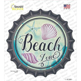 Beach Zone Novelty Bottle Cap Sticker Decal