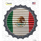 Mexico Flag Novelty Bottle Cap Sticker Decal