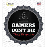 Atari Gamers Dont Die Novelty Bottle Cap Sticker Decal