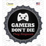 XBOX Gamers Dont Die Novelty Bottle Cap Sticker Decal