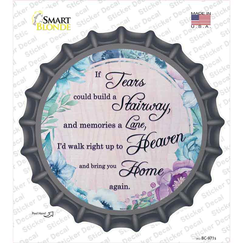 Bring You Home Again Novelty Bottle Cap Sticker Decal