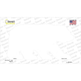 White Solid Novelty Bear Sticker Decal Small