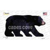 Cades Cove Novelty Bear Sticker Decal Small