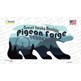 Pigeon Forge Scenic Novelty Bear Sticker Decal Small