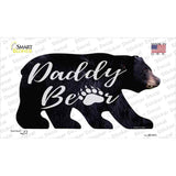 Daddy Paw Novelty Bear Sticker Decal Small