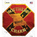 Southern Charm Missouri Novelty Octagon Sticker Decal Small