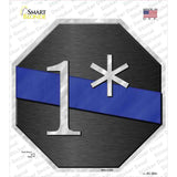 One Ass To Risk Novelty Octagon Sticker Decal Small