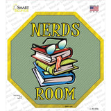Nerds Room Novelty Octagon Sticker Decal Small