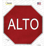 Alto Novelty Octagon Sticker Decal Small