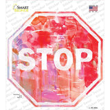 Stop Novelty Octagon Sticker Decal Novelty Metal Stop Sign Small