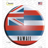 Hawaii State Flag Novelty Circle Sticker Decal