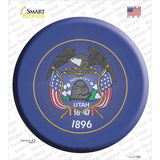 Utah State Flag Novelty Circle Sticker Decal