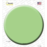 Lime Green Novelty Circle Sticker Decal