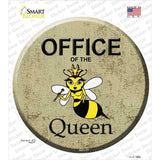 Office of the Queen Novelty Circle Sticker Decal