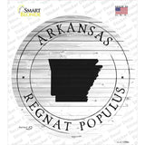 Arkansas Regnat Populus Novelty Circle Sticker Decal