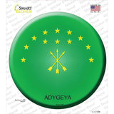 Adygea Country Novelty Circle Sticker Decal