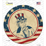 America Wants You Novelty Circle Sticker Decal