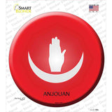 Anjouan Country Novelty Circle Sticker Decal