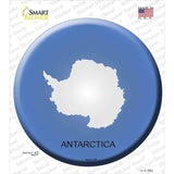 Antarctica Country Novelty Circle Sticker Decal