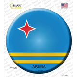 Aruba Novelty Circle Sticker Decal