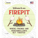 Welcome to our Firepit Novelty Circle Sticker Decal