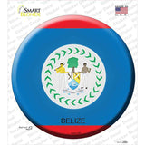 Belize Country Novelty Circle Sticker Decal