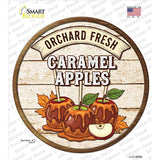 Caramel Apples Novelty Circle Sticker Decal C-2079s