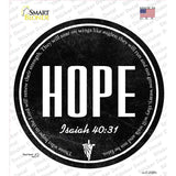 Hope Bible Verse Novelty Circle Sticker Decal C-2107s