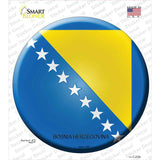 Bosnia Herzegovina Country Novelty Circle Sticker Decal