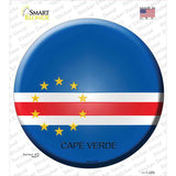 Cape Verde Country Novelty Circle Sticker Decal