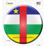 Central African Republic Country Novelty Circle Sticker Decal