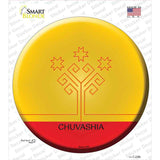 Chuvashia Country Novelty Circle Sticker Decal