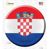 Croatia Country Novelty Circle Sticker Decal
