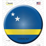 Curacao Country Novelty Circle Sticker Decal