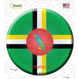 Dominica Country Novelty Circle Sticker Decal