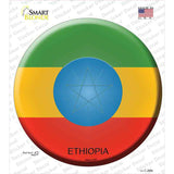 Ethiopia Country Novelty Circle Sticker Decal