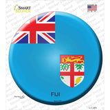 Fiji Country Novelty Circle Sticker Decal