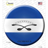 Gazan Kula Country Novelty Circle Sticker Decal