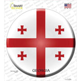 Georgia Country Novelty Circle Sticker Decal