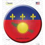 Guadeloupe Country Novelty Circle Sticker Decal