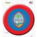Guam Country Novelty Circle Sticker Decal