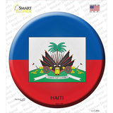 Haiti Country Novelty Circle Sticker Decal