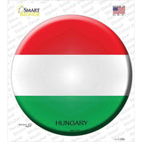 Hungary Country Novelty Circle Sticker Decal