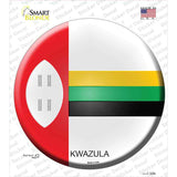 Kwazula Country Novelty Circle Sticker Decal