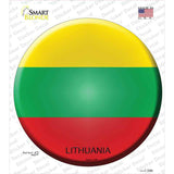 Lithuania Country Novelty Circle Sticker Decal