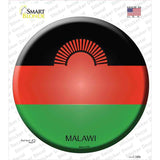Malawi Country Novelty Circle Sticker Decal