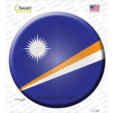 Marshall Islands Country Novelty Circle Sticker Decal