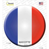 Mayotte Country Novelty Circle Sticker Decal